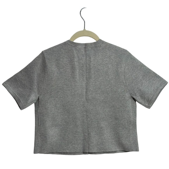 ABERCROMBIE AND FITCH LuxeLoft Short-Sleeve Cardigan, Size XSMALL - Picture 7 of 16